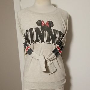 Minnie mouse long sleeve tshirt xs